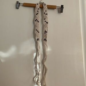 Bundle of 2 tie belts